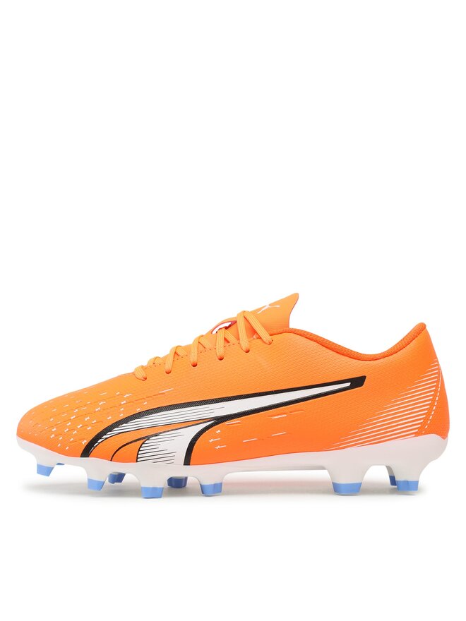 Puma Buty do piłki nożnej Puma Ultra Play Fg/Ag Ultra 107224 01 Pomarańczowy