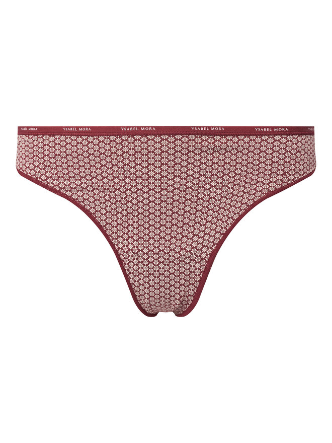 Ysabel Mora Ysabel Mora String-Set 19007 Dunkelrot