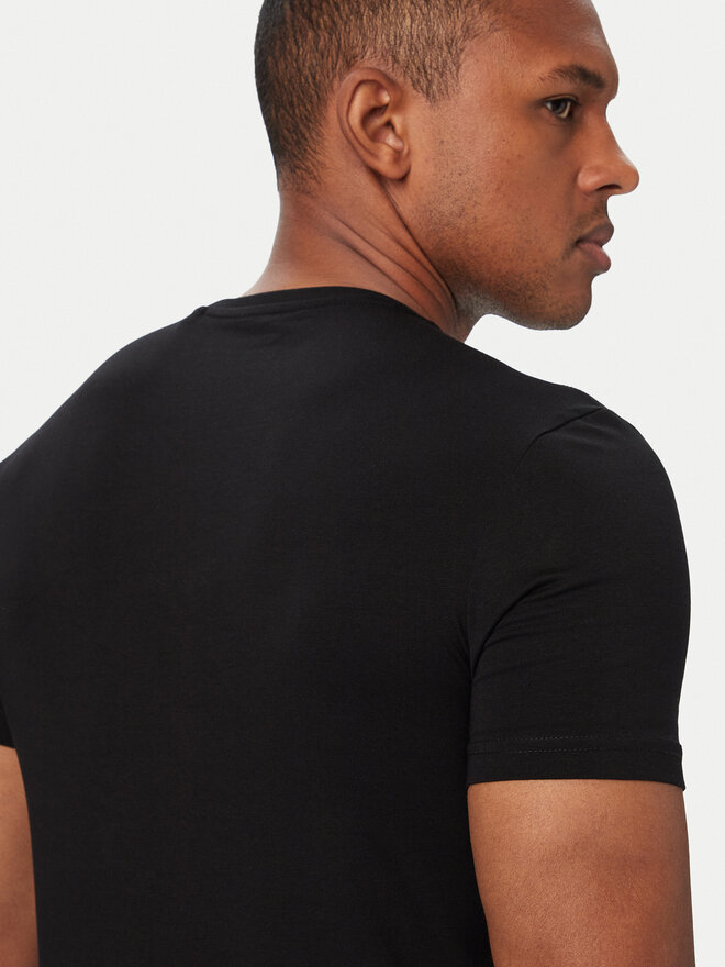 Guess Guess T-Shirt M6YI24 K3728 Schwarz Extra Slim Fit