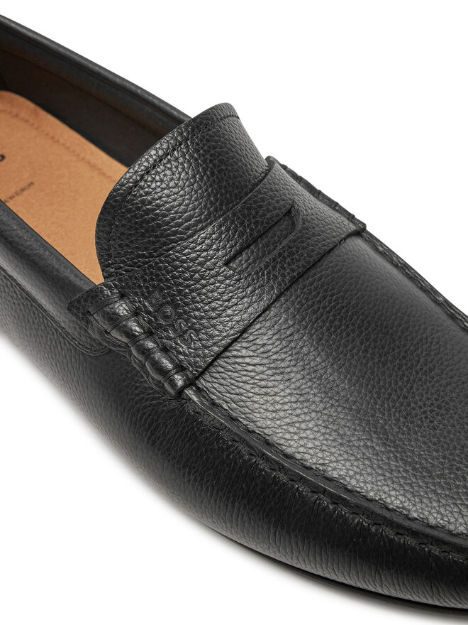 BOSS Homme Theon_mocc_SD Flâneur Cuir - Chaussure Élégante Et Confortable