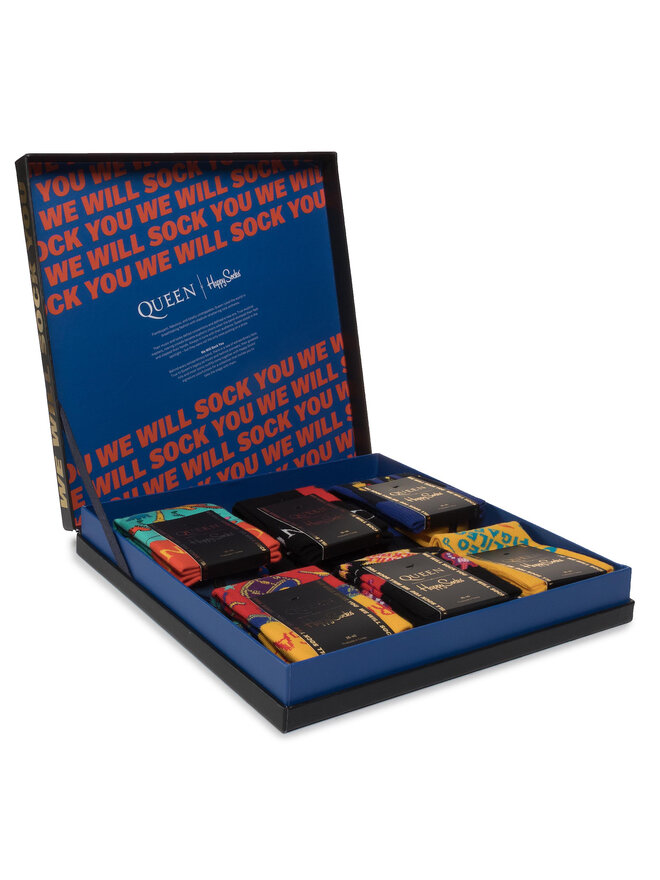 Happy Socks Довгі шкарпетки Happy Socks XQUE10-0100 Кольоровий