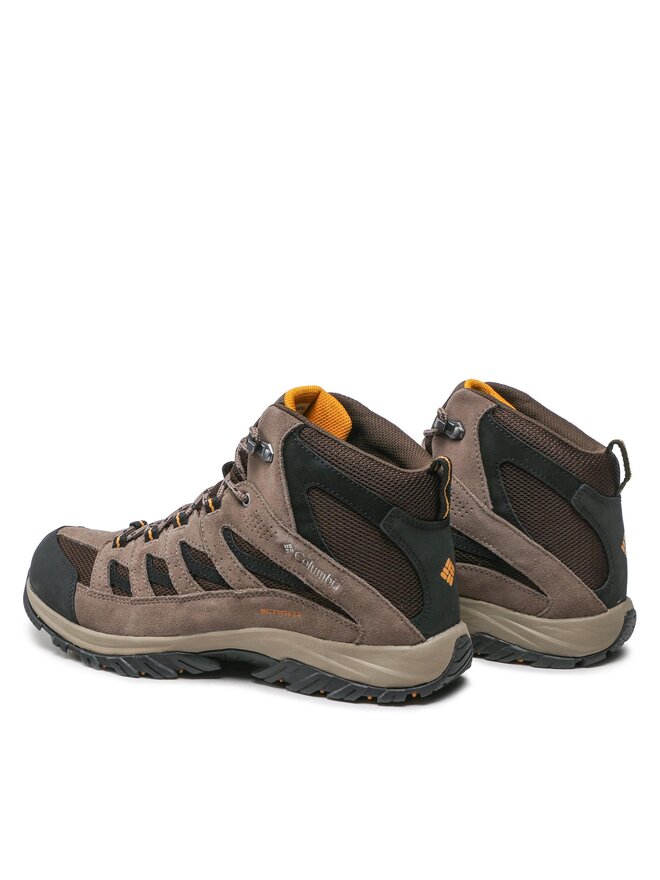 Columbia Scarpe da trekking Columbia Crestwood Mid Waterproof BM5371 Marrone