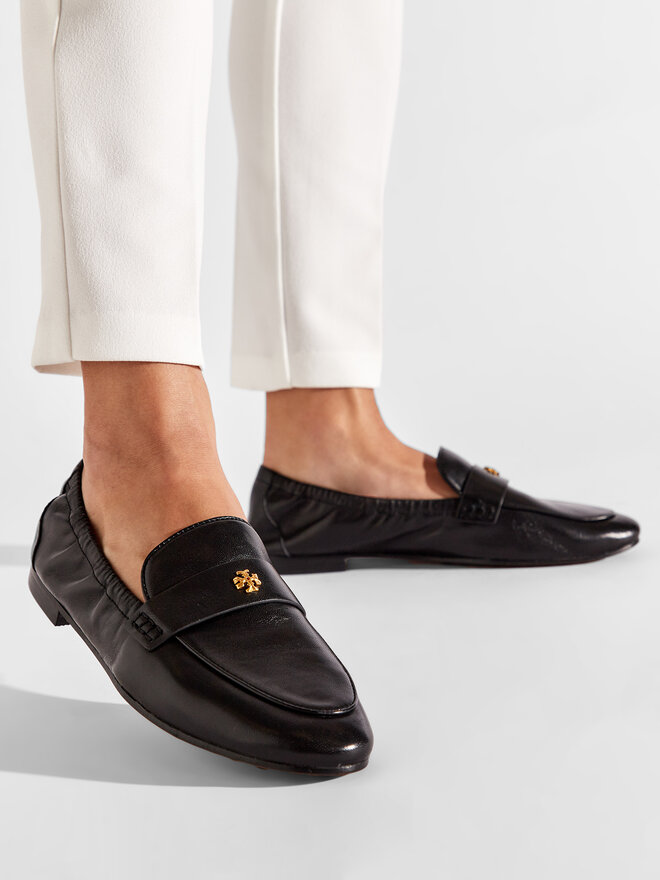 Tory Burch Lordsy Tory Burch Ballet Loafer 87269 Czarny