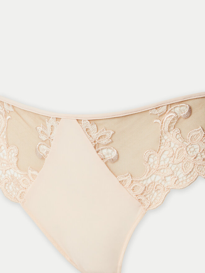 Simone Pérèle Simone Pérèle Klassischer Damenslip Saga 15C720 Rosa
