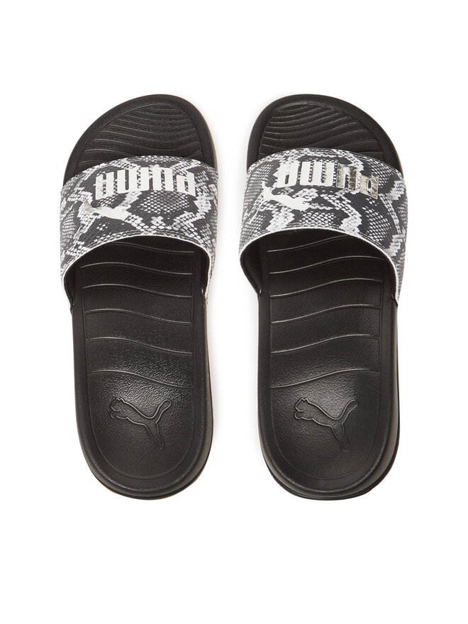 Puma Шльопанці Puma Popcat 20 Snake Chic 401706 01 Сірий