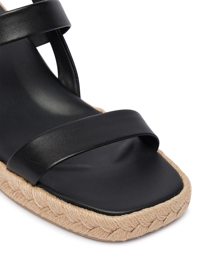 Calvin Klein Sandalen Calvin Klein Block Heel Espa 50 Slingb Lth HW0HW02903 Schwarz