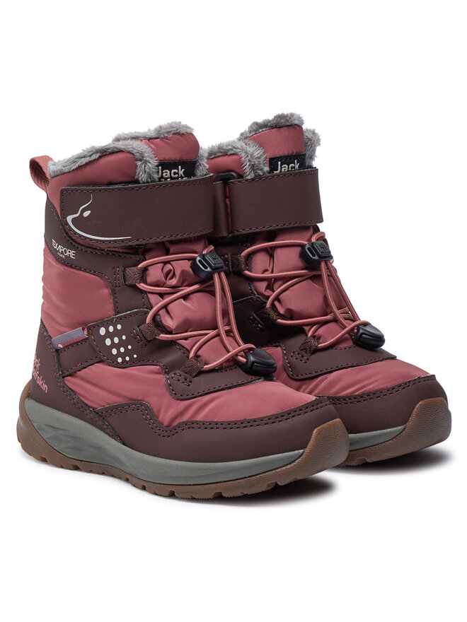 Jack Wolfskin Śniegowce Jack Wolfskin Polar Bear-G Texapore High Vc K A62143 Brązowy