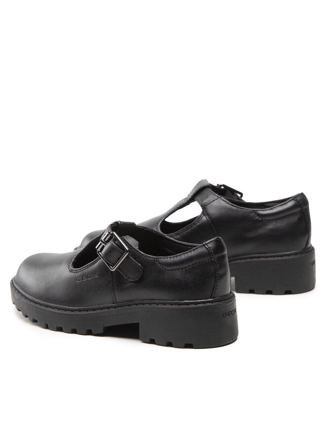 Geox Īsi apavi Geox J Casey G. E J8420E 00043 C9999 M Melns