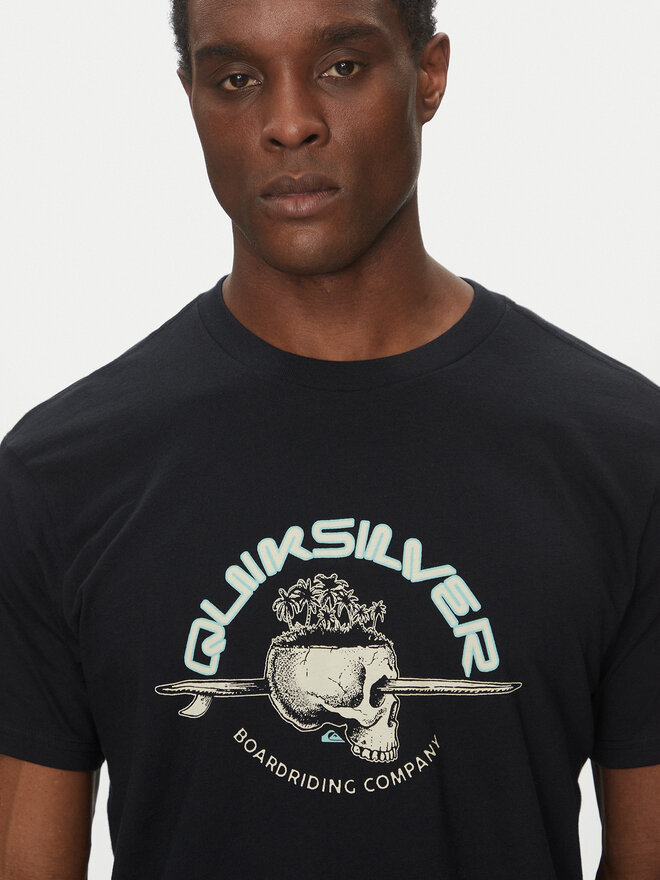 Quiksilver Quiksilver Marškinėliai EQYZT08056 Juoda Regular Fit