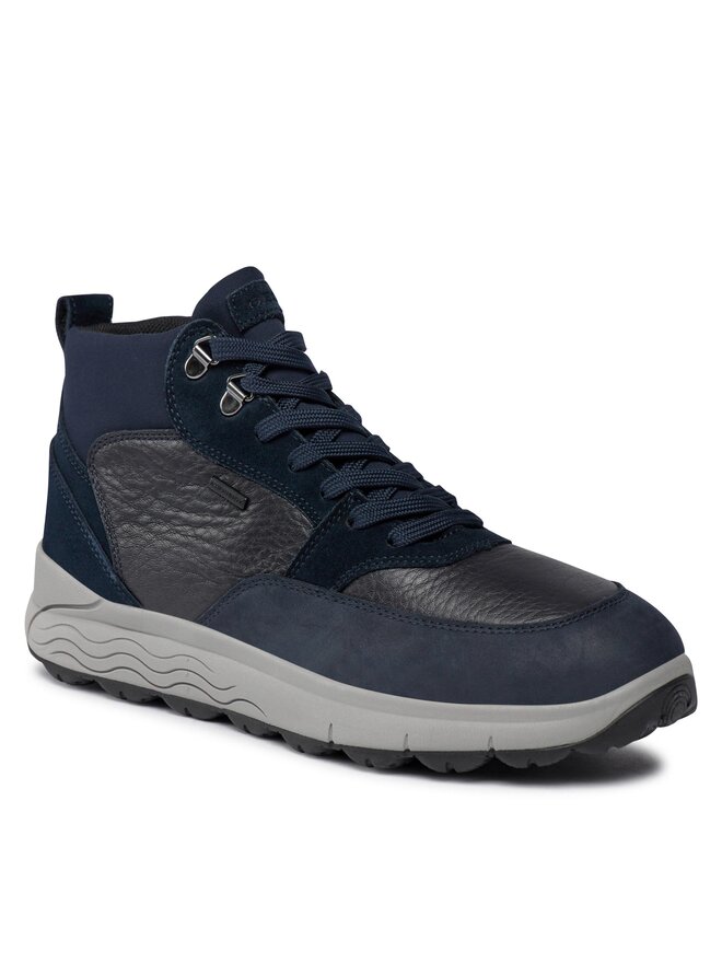 Geox Schnürschuhe Geox U Spherica 4x4 B Abx U36FDA 0FVFF C4002 Dunkelblau