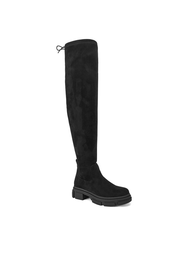 DeeZee Cizme lungi muschetar DeeZee WS0902-01 Negru