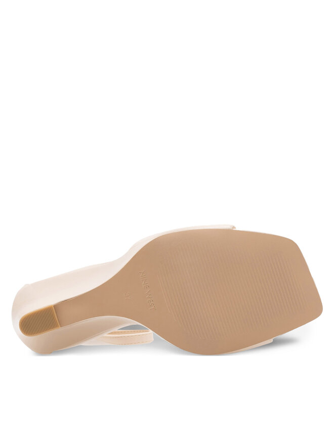 Nine West Sandały Nine West ALAYNA FF-2155 Biały