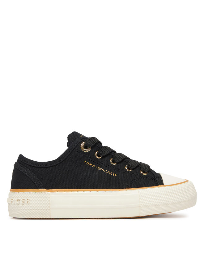 Tommy Hilfiger Trampki Tommy Hilfiger T3A9-33733-0890999 Czarny