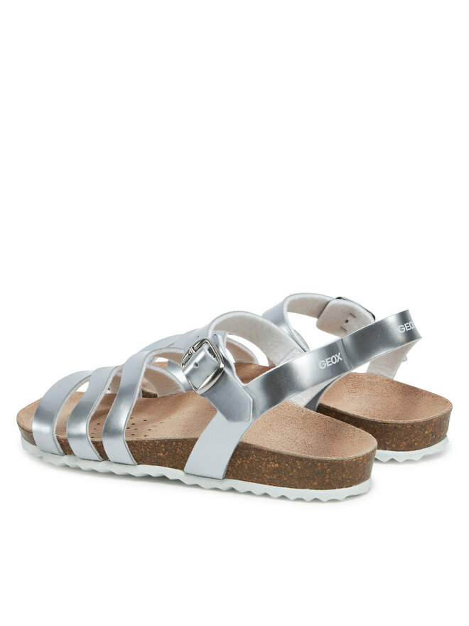 Geox Sandali Geox J Adriel J558MF 000KN C1007 S Srebrna