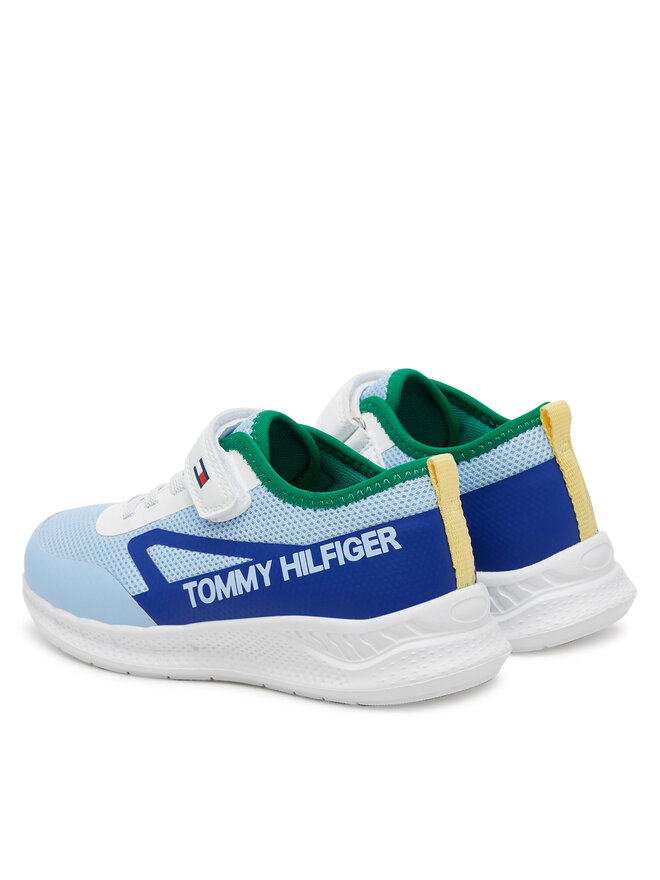 Tommy Hilfiger Tenisice Tommy Hilfiger Low Cut Lace-Up/Velcro Sneaker T1B9-33868-1756 S Plava