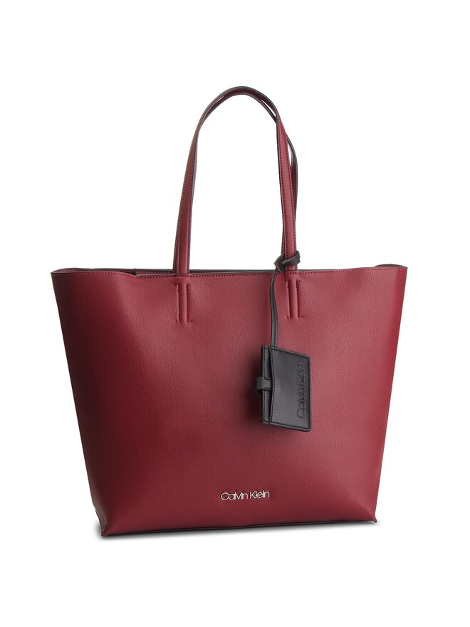 Kabelka Calvin Klein Tack Shopper K60K604833 Bordova eobuv.sk