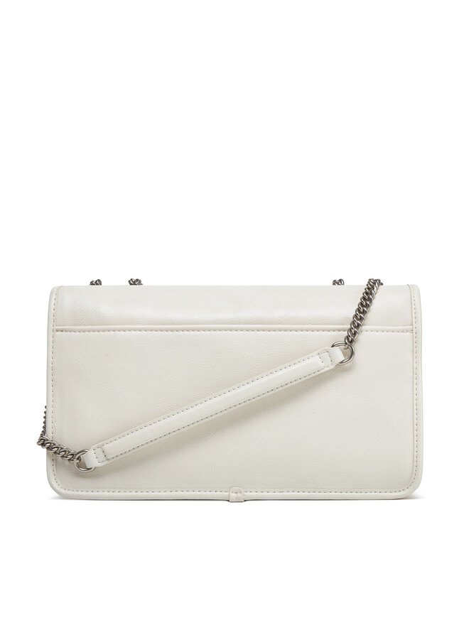 Calvin Klein Jeans Ročna torba Calvin Klein Jeans Chain Ew Flap Conv Chain Bag LV04K3084G Écru