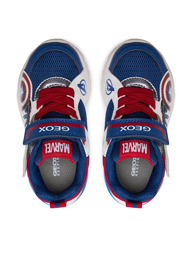 Geox Сникърси Geox J Ciberdron Boy J45LBB 01454 C0200 M Син