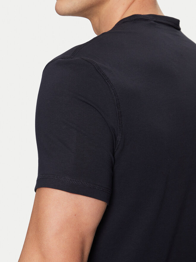 Guess Guess Póló M5RI14 J1314 Sötétkék Slim Fit