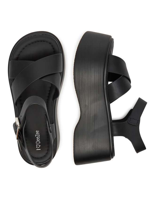 DeeZee Sandalen DeeZee 8791-3 Schwarz