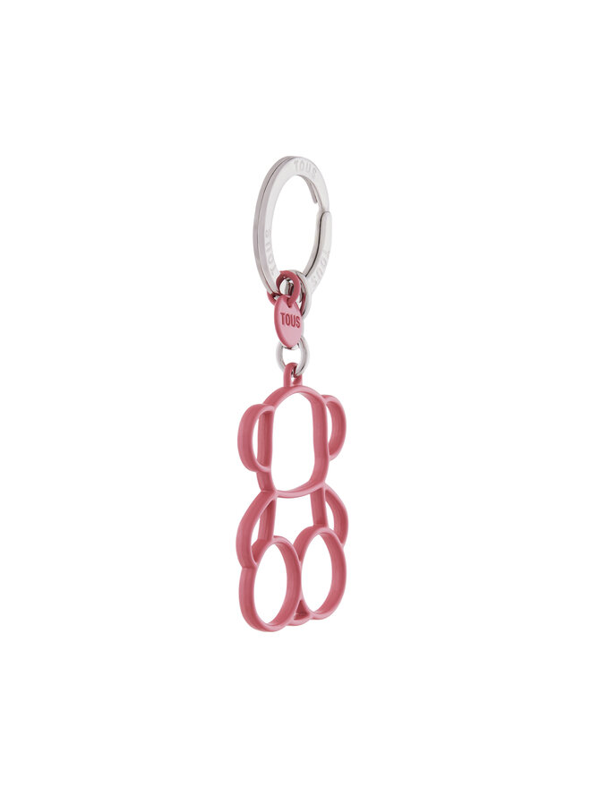 TOUS Брелок TOUS Silhouette Bold Bear 2002200713 Рожевий