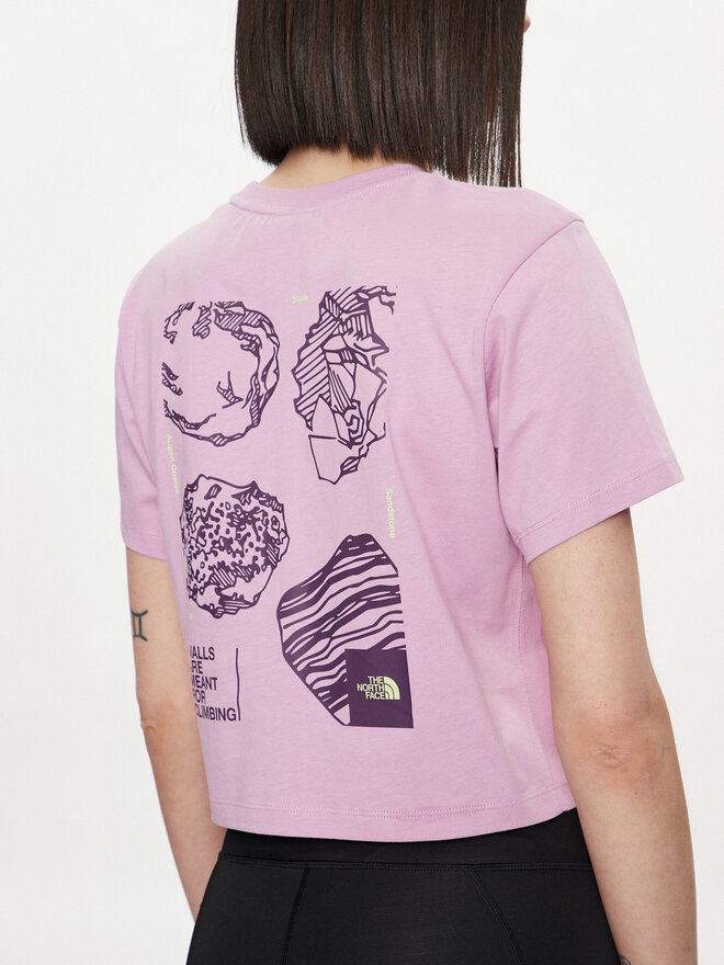 The North Face The North Face T-Shirt NF0A880N Ροζ Regular Fit
