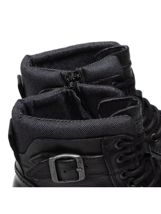 Jack&Jones Kozačky Jack&Jones Jfwalbany 12140935 Černá