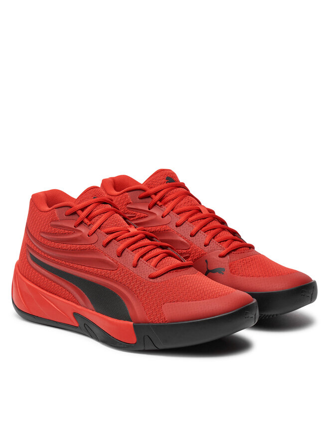 Puma Basketbalové boty Puma COURT PRO For All Time 310829 02 Červená