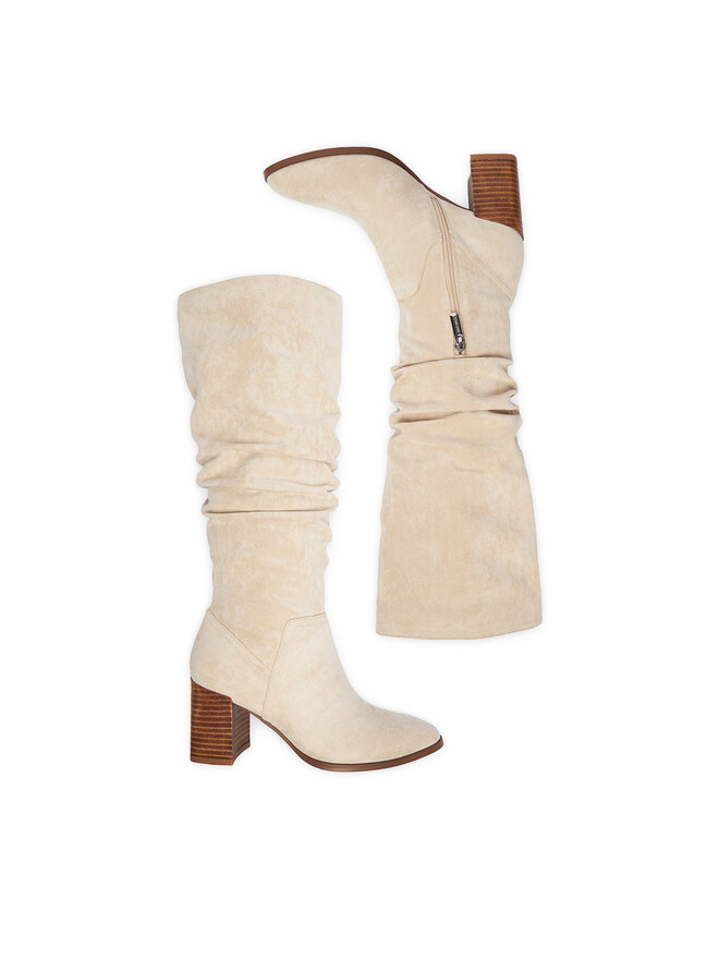 Nine West Stiefel Nine West CEO-BASZIRA-01 Écru