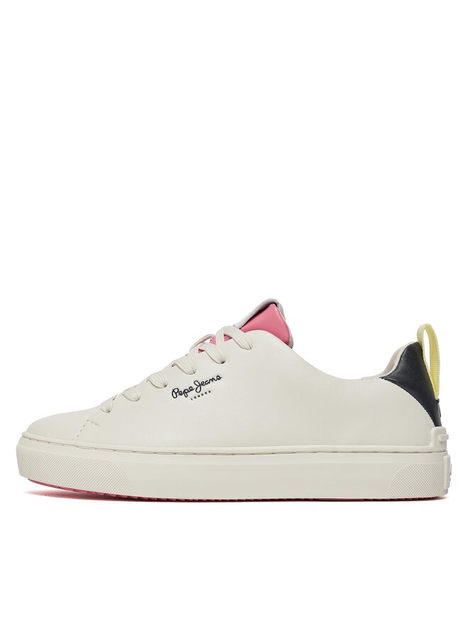 Pepe Jeans Sneakersy Pepe Jeans Camden Action W PLS00005 Bílá