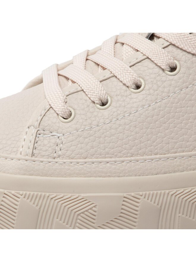 Tommy Hilfiger Snīkeri Tommy Hilfiger Essential Th Leather Sneaker FW0FW06556 Bēšs