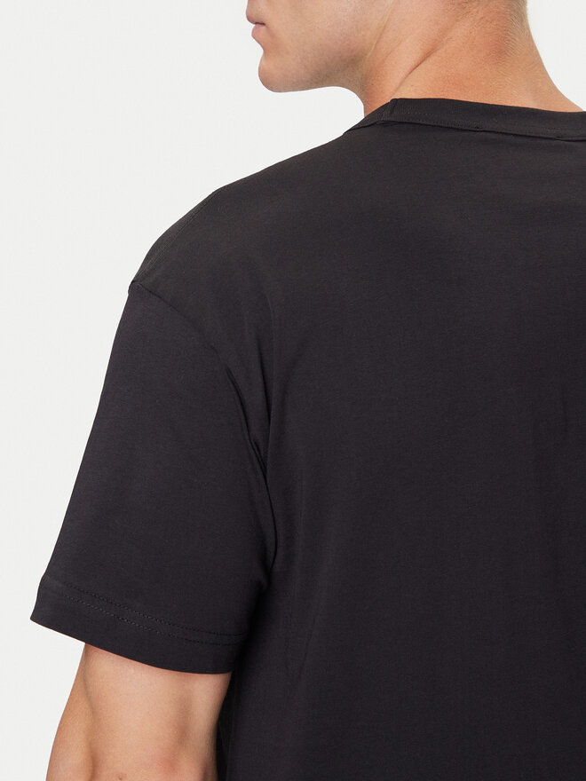 Versace Jeans Couture Versace Jeans Couture Camiseta 79GAHT01 CJ00T Negro Regular Fit