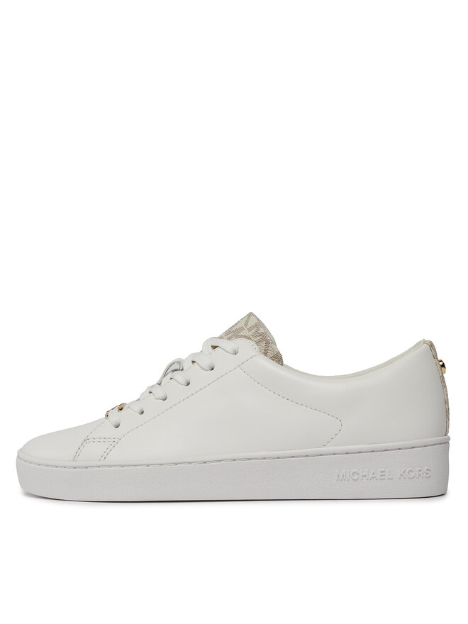 MICHAEL Michael Kors Сникърси MICHAEL Michael Kors Keaton Lace Up 43R4KTFS2L Екрю