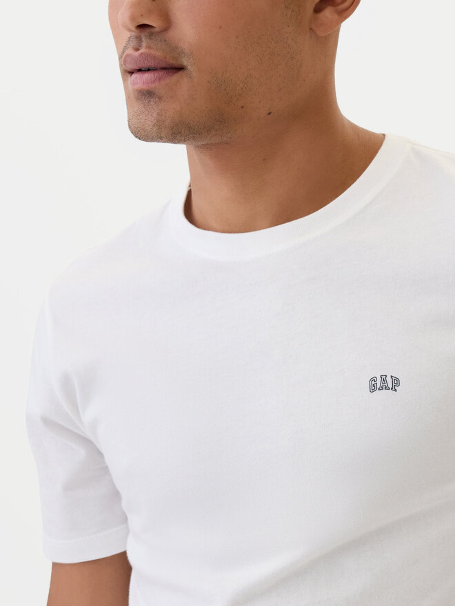 Gap Gap Camiseta 502022-01 Blanco Regular Fit