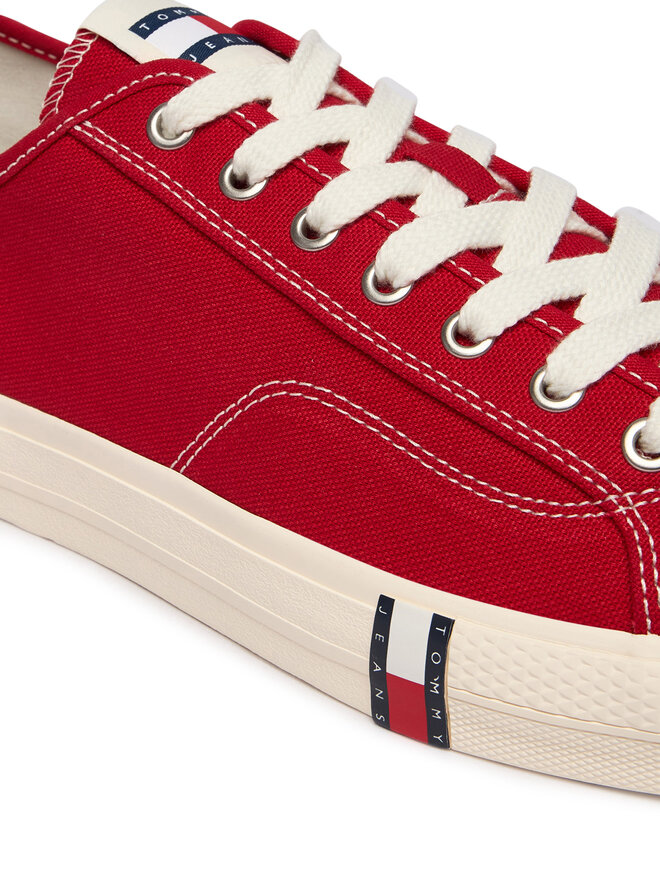 Tommy Jeans Sneakers aus Stoff Tommy Jeans Archive Vulc Y2K EM0EM01674 Rot