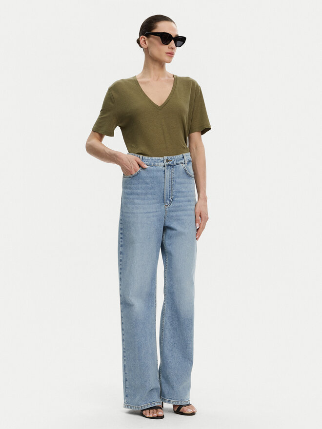 ACCESS FASHION ACCESS FASHION T-Shirt 53-2148-611 Grün Regular Fit