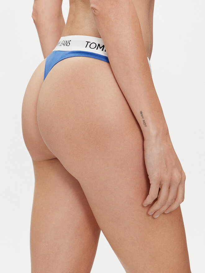 Tommy Jeans Tommy Jeans Стрінги UW0UW04956 Голубий