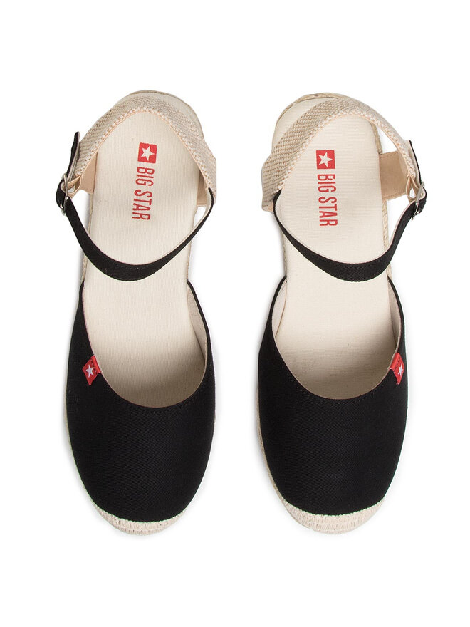 Big Star Shoes Espadrile Big Star Shoes FF274542 Negru