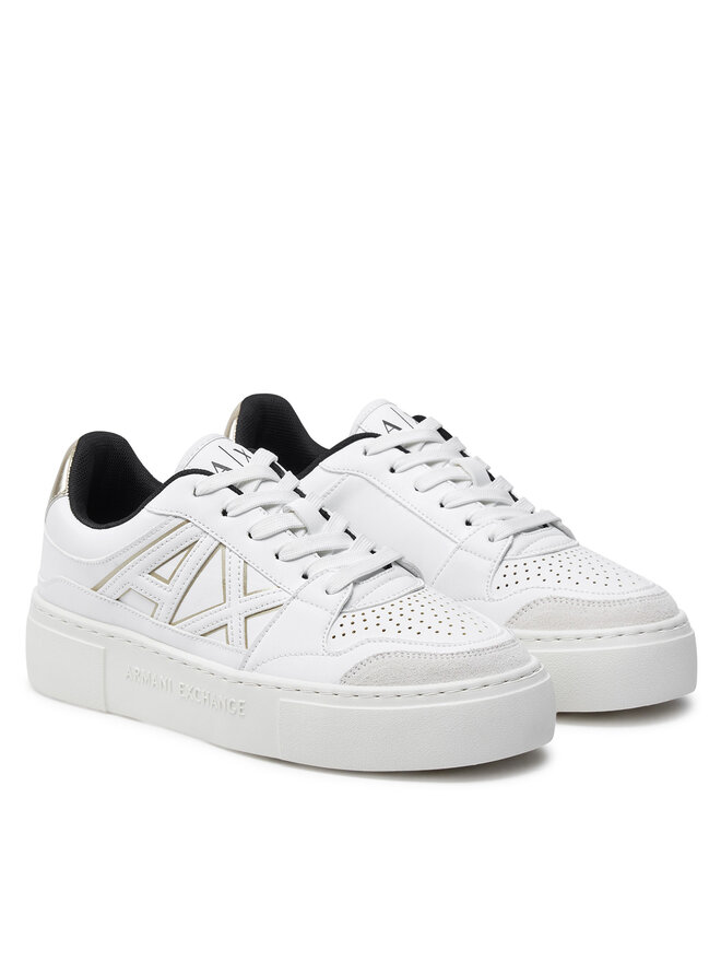 Armani Exchange Sneakersy Armani Exchange XDX147 XV830 T782 Biały