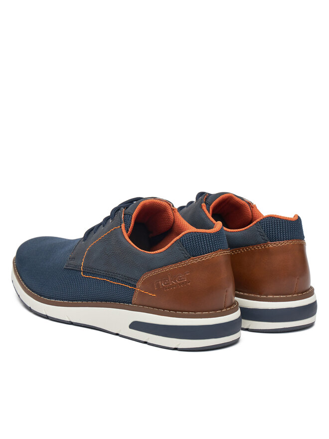 Rieker Sneakersy Rieker 11301-14 Tmavomodrá