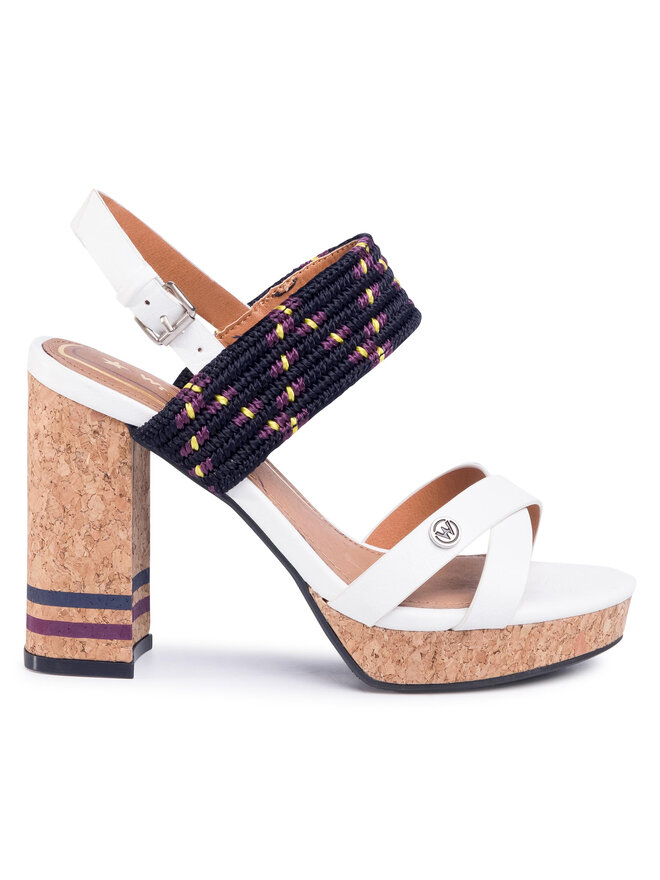 Wrangler Sandále Wrangler Ribbon Blondie WL01561A Biela