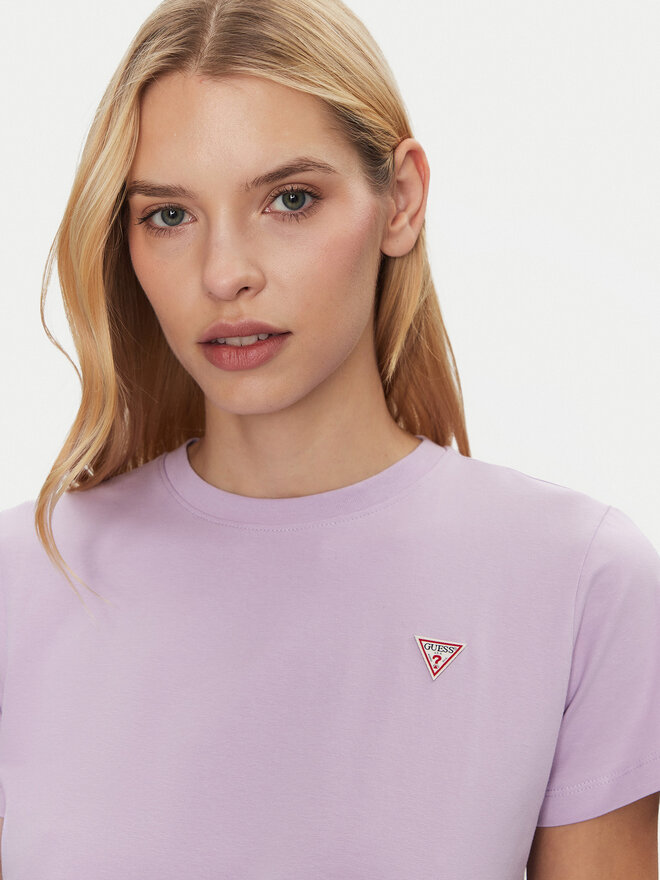 Guess Jeans Guess Jeans Camiseta W4YI10 J1314 Violeta Regular Fit