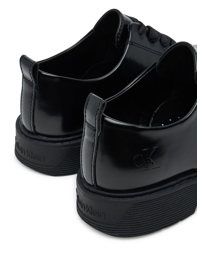 Calvin Klein zapatos Oxford Calvin Klein Low Cut Lace-Up Shoe V3X4-83182-1453 S Negro