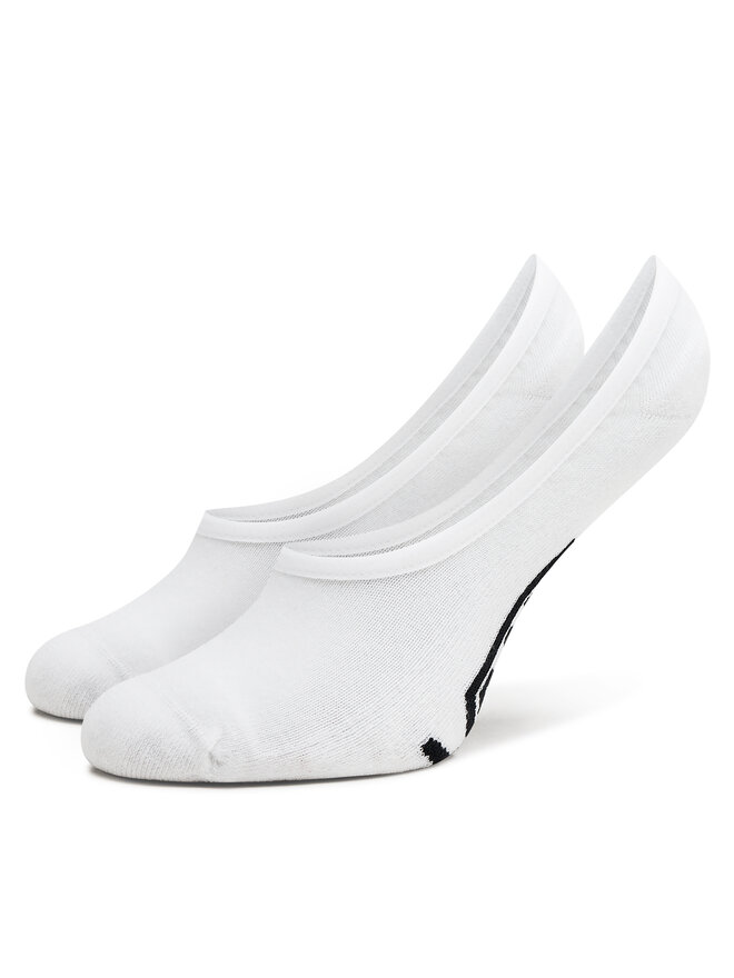 Vans Sada 3 párů pánských ponožek Vans Classic No Show VN000F10WHT1 Bílá