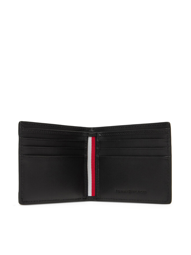 Tommy Hilfiger Herren Geldbörse Tommy Hilfiger Central Mini Cc Wallet AM0AM13513 Schwarz