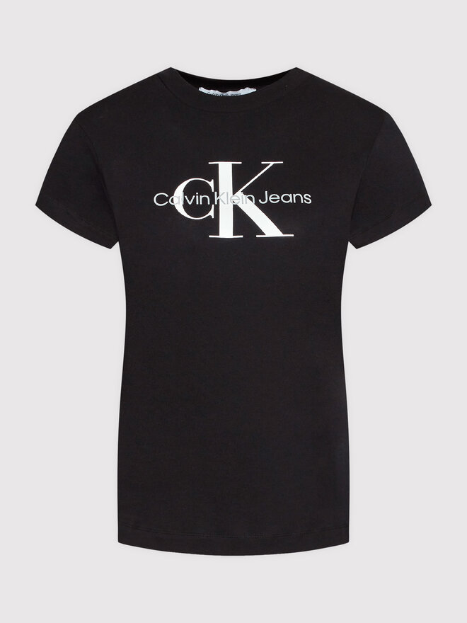 Calvin Klein Jeans Calvin Klein Jeans T-Shirt J20J219142 Μαύρο Regular Fit