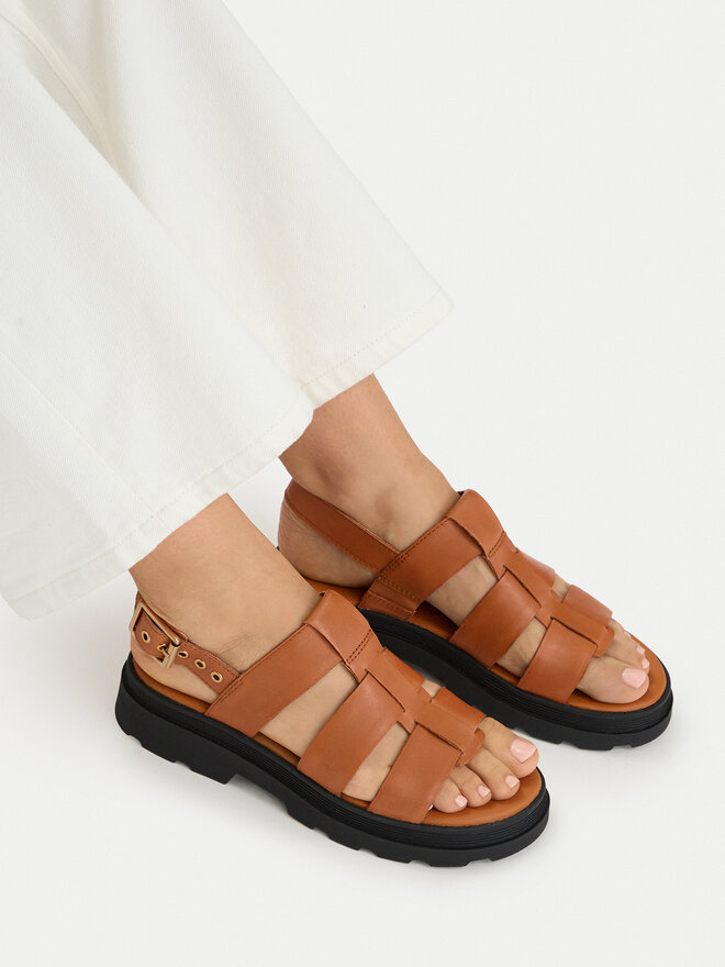 Clarks Босоніжки Clarks Orinoco3 Strap 26186587 Коричневий