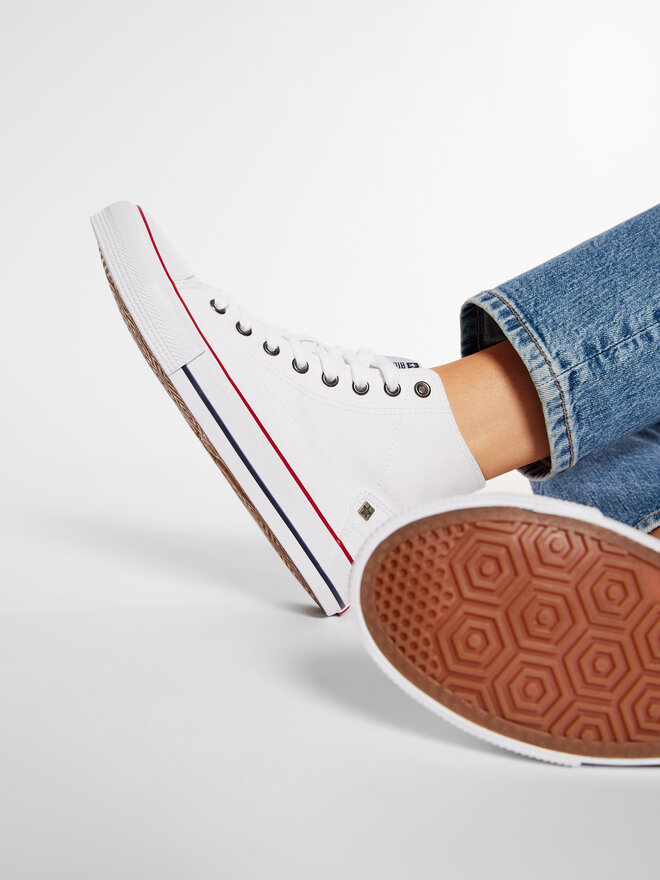 Big Star Shoes Trampki Big Star Shoes DD274332 Biały