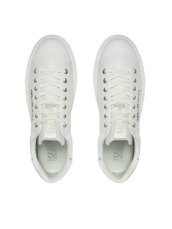 KARL LAGERFELD Sneakersy KARL LAGERFELD KL52219 Biały
