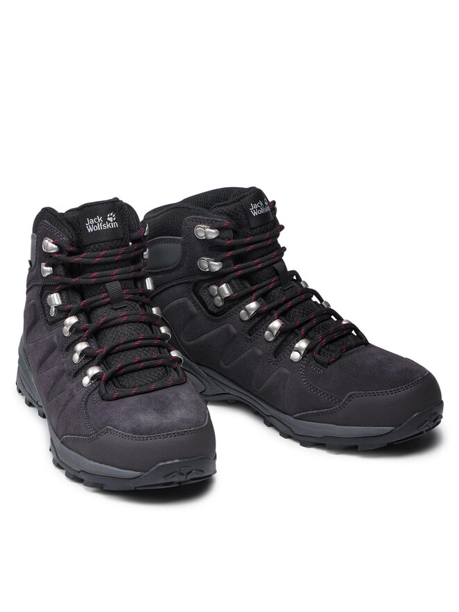 Jack Wolfskin Scarpe da trekking Jack Wolfskin Refugio Texapore Mid W 4050871 Grigio